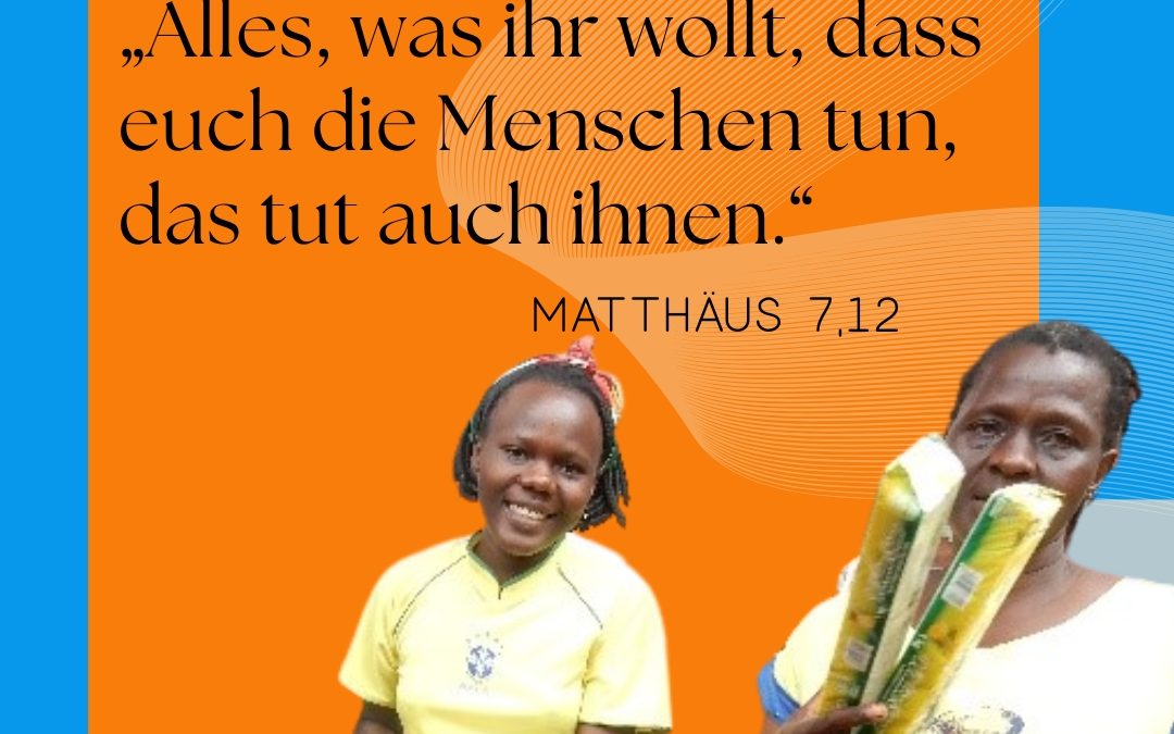 Ein Lebensmittelpaket – eine Hoffnung