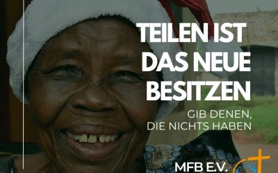 Weihnachten: Teilen ist das neue Besitzen